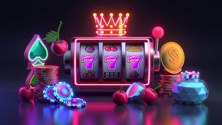 Responsible gaming reminder displayed alongside slot entertainment interface